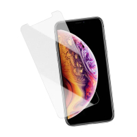 iPhone XS Max 非滿版半屏霧面防指紋保護貼手機9H鋼化膜(XSMax鋼化膜 XSMax保護貼)