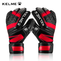 KELME Goalkeeper Gloves Man non-slip Removable fingers Futsal Football Training Gloves Professional Competition Soccer Equipment