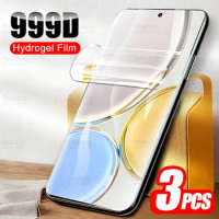 For Honor X9 5G Hydrogel Film 3Pcs Curved Soft Film Xonor Honer Honar X9b X9a X 9 4G HonorX9 A B 9a Screen Protector Not Glass