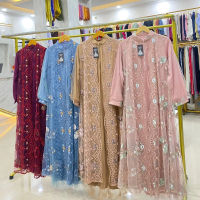 Gamis brukat premium / Gamis brukat motif