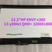 13.3" New Touch screen digitizer For HP ENVY x360 CONVERTIBLE 13-y084cl QHD+ 3200X1800 LCD Display For HP x360 13 y084cl