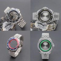 Watch Case With 316L Stainless Steel Bracelet Fit Japan Seiko 4R35 4R36 NH35 NH36 Automatic Movement For King Samurai PROSPEX