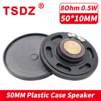10PCS 50MM 8Ohm 0.5W 2 inch Plastic Shell External Magnetic Speaker 50 MM 8 Ohm 0.5 Watt Horn For Touch Toy Car Reading-Intercom