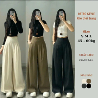 📯FREE SHIP📯Quần Ống Rộng ( Bigsize 40-75kg)  Khoá Sườn Chất Vitex Mềm mịn mát, Quần Ống Rộng, Quần C