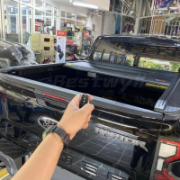 BESTWYLL OEM Factory 4X4 Automatic Pickup Black Roller Shutter Lid Truck Bed Electric Tonneau Cover For Ford Ranger Raptor E-K81
