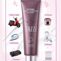 TAZZI LOTION TONE UP TERBARU | BRIGTENING BOSSTER + UV PROTECTION