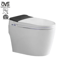 OVS Upc Etl Bathroom Luxury Sensor Electric Automatic Flush Wc Bidet Ceramic Floor One Piece Intelligent Smart Toilet Bowl