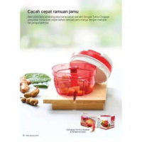Turbo Chopper Pencacah Tupperware Original Pasti Promo