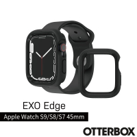 【OtterBox】Apple Watch S9 / S8 / S7 45mm EXO Edge 保護殼(黑)