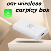 Smart CarPlay Box Android Auto Wireless Bluetooth Casting Car Machine WiFi Car Play Dongle USB Apple Adapter White