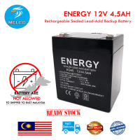 ENERGY Back Up Battery 12V 4.5AH Rechargeable Sealed Lead Acid Battery