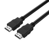 HDMI cable, HDMI cable cable, support 4k and audio return, for TV/HDTV/PS5/Blu-ray, etc., black 1.5m