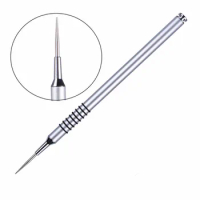 Nail Art Brush Dotting Pen Sculpture Carving Pen Silicone Head Painting Brushes for 3D Shaping Drawing Nail Art Dotting Tools