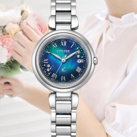 CITIZEN星辰 限量 千彩之海限定款 優雅光動能腕錶 ES9460-61L