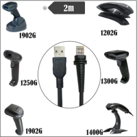 2m 2d Barcode Scanner USB Cable RJ45 10P10C Port for Honeywell 1900g 1902g 1300g 1400 Accessories
