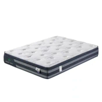 Height Euro Queen King Size Compress Pocket Spring Memory Foam Bed Mattress For Hotel OEM