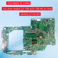 PCB MADE IN CHINA motherboard For Acer Aspire Z3-700 AZ3-700 All-In-One DDR3 SR2KQ J3710 CPU  DB.B5Q11.001 100% Test
