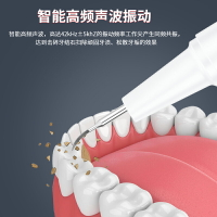 醫用潔牙器超聲波電動洗牙機牙結石去除器去除牙結石牙齒污垢神器-樂購