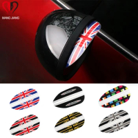 2PCS Car Rearview Mirror Eyebrow Protector Cover Stickers For Mini Cooper F54 F55 F56 R55 R56 R60 Shade Auto Parts Accessories