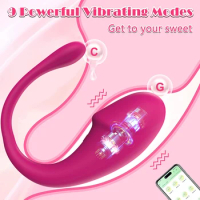 Vibrator for Women Wireless Bluetooth G Spot Dildo APP Remote Control Wear Vibrating Egg Clit Female Panties Sex Toys for Adults
