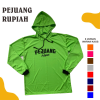 BISA COD kaos basahan Pejuang Rupiah kaos kudung lengan panjang kerja petani sawah proyek