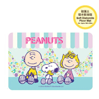 史努比 | 浴室吸水珪藻土地墊(軟墊)