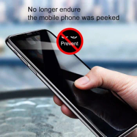 Anti-spy tempered glass case for samsung a80 cover on galaxy a 80 80a phone coque bag samsun privacy glass