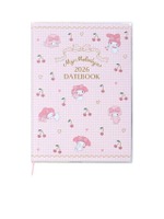 สมุดบันทึก Datebook 2026 A5 My Melody   สีชมพู