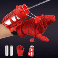 Tangan Spiderman Anak Wrist Launcher Set Sarung Tangan Spidermen Senjata Spiderman Tangan Spiderman