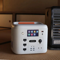 【emirai】沙漠白1500W/1280Wh次世代行動電站EMR1500X戶外、露營攜帶式行動電源(台灣總代理)