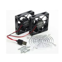Hot Selling For ASUS RT-AC68U AC86U EX6200 Tengda AC15 Router Cooling Fan USB Fan 70x70x15mm Cooler