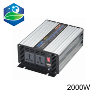 2000W Voltage Converter To 220V Modified Sine Wave Power Inverter 12V/24V 220V DC
