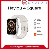Haylou Watch 4 Smartwatch Multifungsi dengan GPS dan Bluetooth Calling Silver