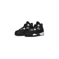 Nike Air Jordan 4 Retro White Thunder 白雷神 PS 高筒 黑白 中童鞋 FV4537-001