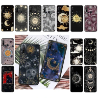 Magic Sun Moon Witches Moon Tarot Phone Case For Huawei P50 Pro P30 P40 Lite P40Pro P20 lite P10 Plus Mate 20 Pro Mate20 X