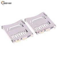 1PC SD Memory Card Slot Component Reader Holder Assembly Parts For NIKON D3300 D810 D750 A100 70D 80D Card Slot