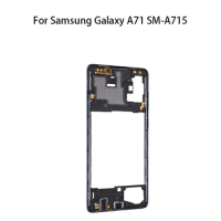 Middle Frame Bezel Plate Housing Repair Parts For Samsung Galaxy A71 / SM-A715