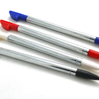 500pcs Games Accessories Metal Retractable Stylus Touch Pen For Nintendo 3DS XL LL Extendable Styluses Pens