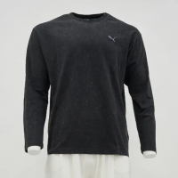 【PUMA】Future Archive Dye 男款 黑色 大學T 歐規 長袖 62968801