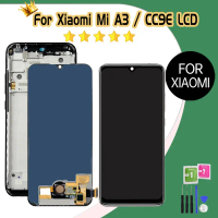 Tested AMOLED For Xiaomi Mi A3 LCD Display Touch For Xiaomi Mi CC9e M1906F9SH M1906F9SI LCD Display 