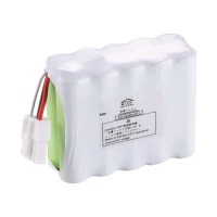 High Quality For Kenz HHR-38AF25G1 Battery Replacement For Kenz Cardico 1210 1211 ECG EKG Vital Signs Monitor Battery ( White )