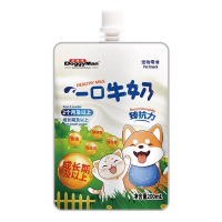 Doggyman-（1包）狗狗零食幼貓幼犬牛奶羊奶補鈣發育-牛奶3段（75天以上）200ml#K101777 