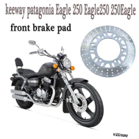 Motorcycle front brake disc brake pad suitable for keeway patagonia Eagle 250 Eagle250 250Eagle