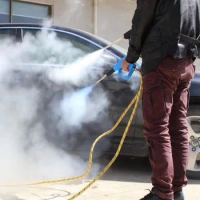 1/4"Male Thread Car Wash Steam Spray Gun High Pressure Steam Cleaning Gun High Pressure And High Temperature Steam Gun