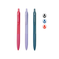 【PENROTE 筆樂】多巴胺色系中性筆 3入組(辦公用品、原子筆、書寫用具、筆)