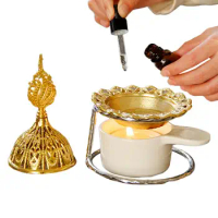 Aroma Burner Candle Aroma Diffuser Fragrance Warmer Candle Tealight Holder Home Bedroom Decor Meditation Yoga Oil Diffuser For