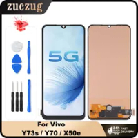TFT For Vivo Y73s V2031A LCD Display Touch Screen Digitizer Assembly Replacement Parts For Vivo Y70 / X50e V1930