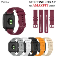 30PCS Silicone Watch Strap for Amazfit BIP5 Bip3 GTS3 GTR3 GTR4 GTS4 GTS2 Bip S/U/Pop Pro Smartwatch Bracelet Band 20mm 22mm