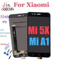 5.5"Screen For XIAOMI Mi 5X LCD Display Touch Screen Digitizer Assembly For Xiaomi Mi A1 LCD with Frame Replacement MiA1 Mi5x