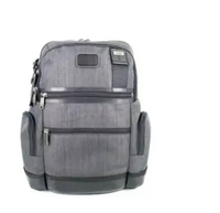 TUMI Alpha Bravo Parrish Backpack Bag - Tas Ransel Pria - Anthracite Grey